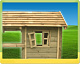 картинка Игровой домик "Избушка" от магазина Лазалка