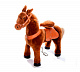 PonyCycle 4121 Средняя Лошадка "Бурка" темно-коричневый