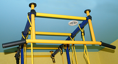 картинка Детский спортивный комплекс ДСК "Лидер-А" Т-образный от магазина БэбиСпорт