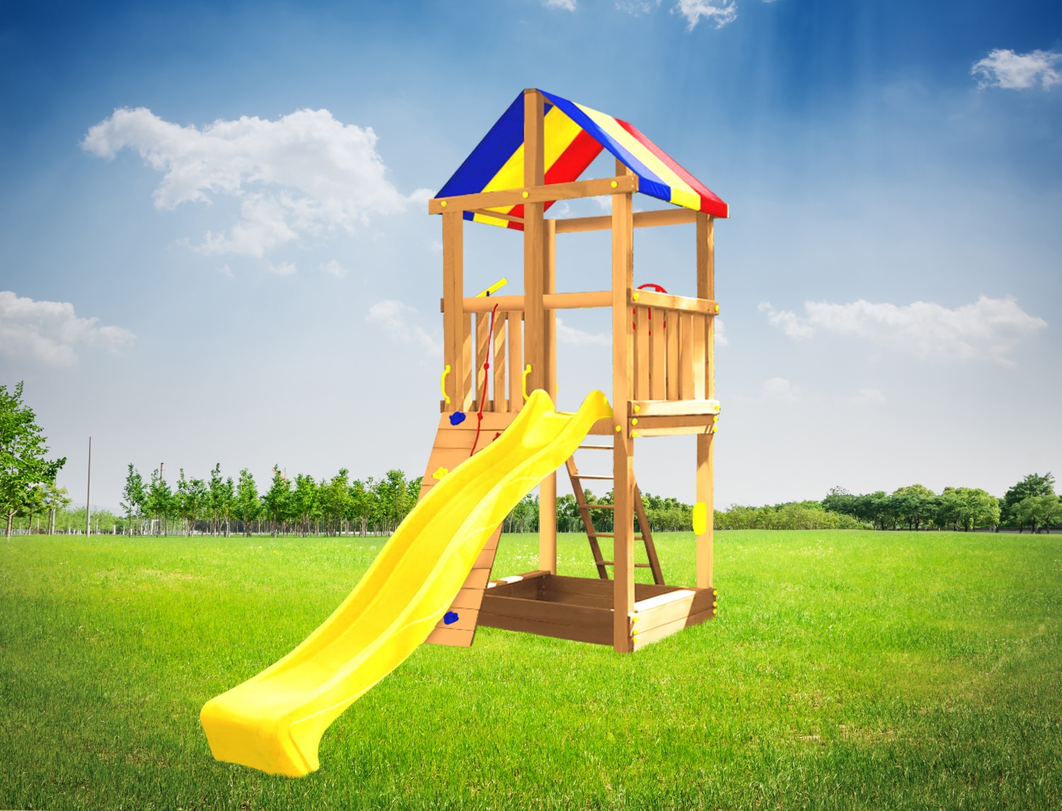 Детская площадка Пикник "Стандарт" Башня — купить по низкой цене в  интернет-магазине: фото, отзывы
