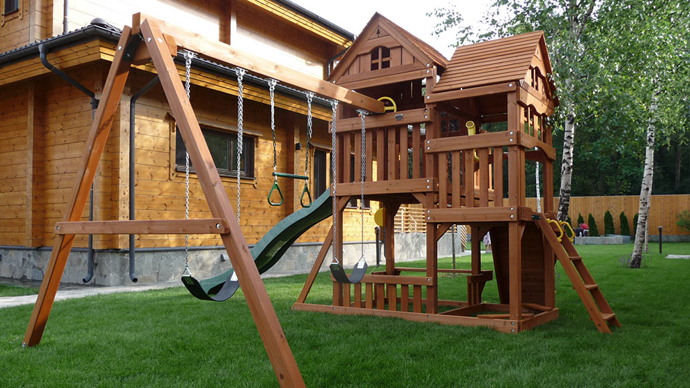 Домики для детских садов и игровых площадок