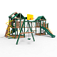 Детская площадка Пикник "Форест" Стэйдж К с винтовой трубой
