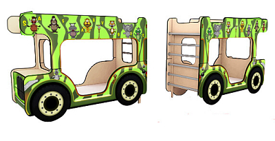 Двухъярусная кровать-Автобус