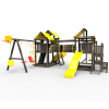 Детская площадка Пикник "Black" Стэйдж Бонд с трубой