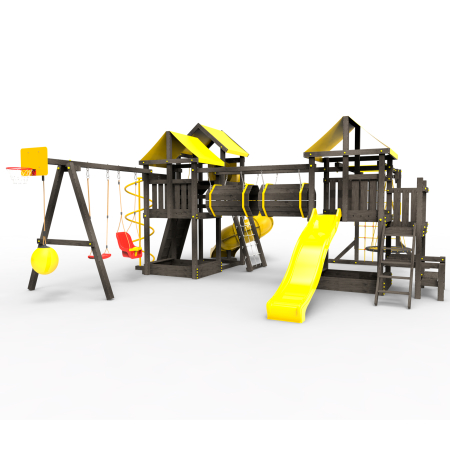 Детская площадка Пикник "Black" Стэйдж Бонд с трубой
