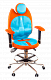 Кресло детское КS Trio оранжевое