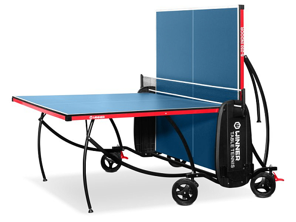 картинка Теннисный стол складной для помещений "Winner S-250 Indoor" (274 Х 152.5 Х 76 см ) с сеткой от магазина Лазалка