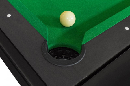 картинка Игровой стол - трансформер (бильярд, аэрохоккей, настольный теннис) "Twister" (черный) от магазина Лазалка