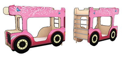 Двухъярусная кровать-Автобус