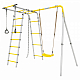 картинка Детский спортивный комплекс для дачи ROMANA Лесная поляна - 3 (желтый/серый) от магазина Лазалка