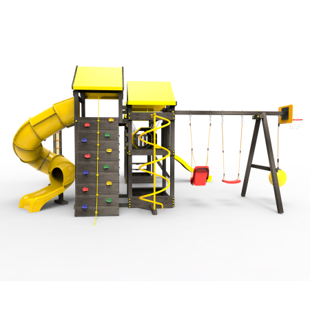 Детская площадка Пикник "Black" Стэйдж Бонд с трубой