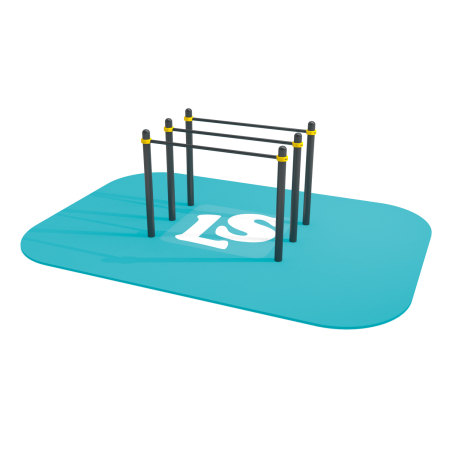 Спортивный комплекс брусья тройные ВоркАут ЛС12