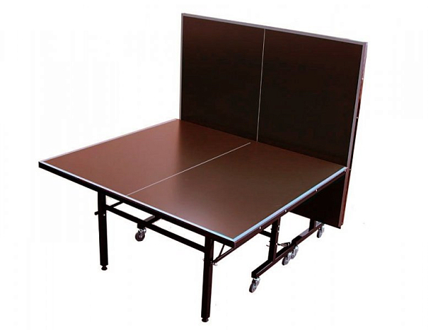 картинка Теннисный стол всепогодный "Master Pro Outdoor" (274 х 152,5 х 76 см, коричневый) с сеткой от магазина Лазалка