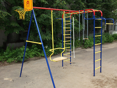 картинка Детский спортивный комплекс для дачи Пионер "Дачный мини" (ТК) от магазина БэбиСпорт