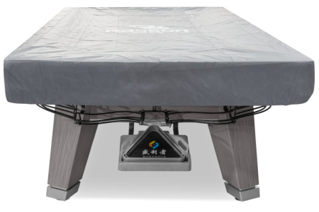 картинка Стол / пул "Rasson Acurra" 9 ф (серый, сланец 25 мм) в комплекте с плитой, аксессуары + сукно от магазина Лазалка