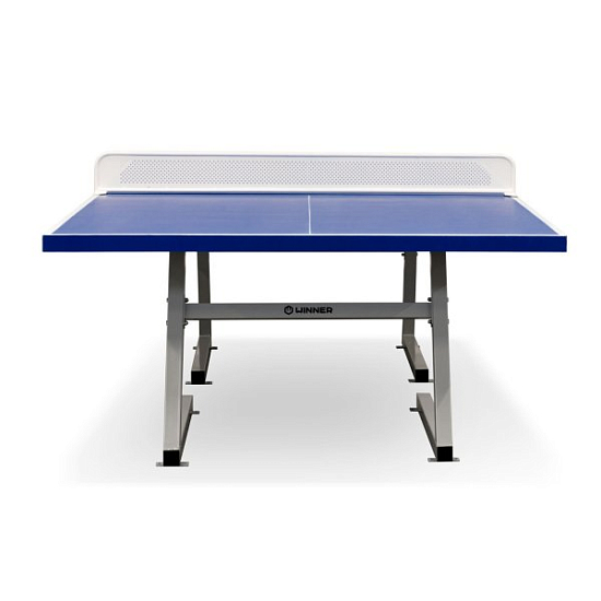 картинка Теннисный стол всепогодный "Winner S-700 Outdoor" (274 х 152,5 х 76 см) с сеткой от магазина Лазалка