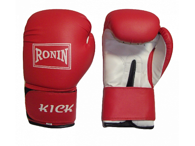 Перчатки бокс Ronin Kick 8 унций красные