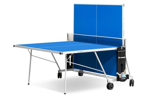 картинка Теннисный стол всепогодный "Winner S-600 Outdoor" (274 х 152,5 х 76 см) с сеткой от магазина Лазалка