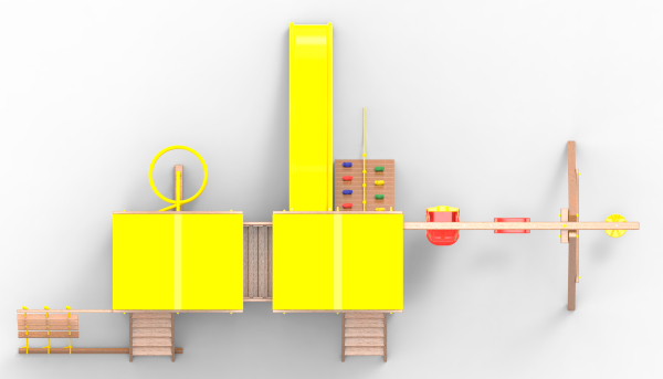 Детская площадка Пикник "Оптимус" Твин Вираж