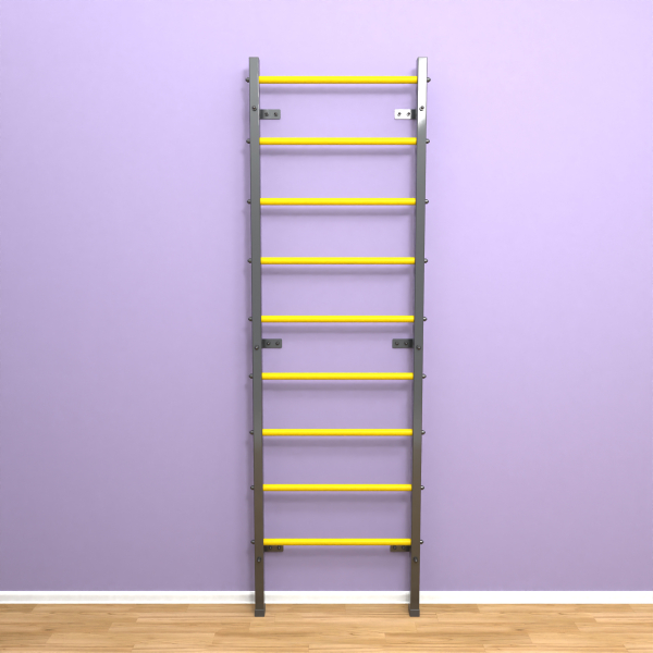 картинка Шведская стенка "LittleSport" (черный*желтый) от магазина Лазалка