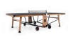 картинка Теннисный стол складной для помещений "RASSON PREMIUM T01 Indoor" (274 х 152,5 х 76 см, натуральный дуб) с сеткой от магазина Лазалка