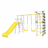 Детский спортивный комплекс для дачи ROMANA Богатырь MAX Плюс-2 ( Долька пластик)