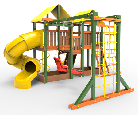 Детская площадка Пикник "Вега" Пацифик Лайт с винтовой трубой