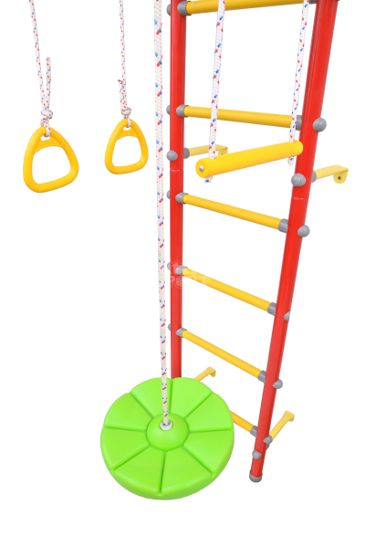 Детский спортивный комплекс Turnik home "Light " красный\желтый