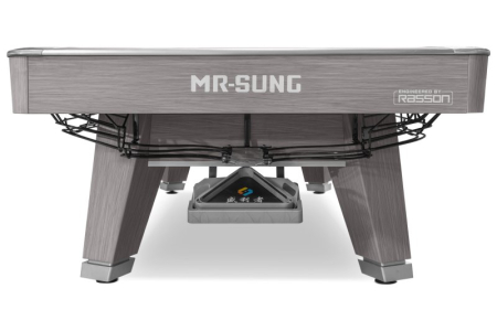 картинка Стол / пул "Rasson Acurra" 9 ф (серый, сланец 25 мм) в комплекте с плитой, аксессуары + сукно от магазина Лазалка