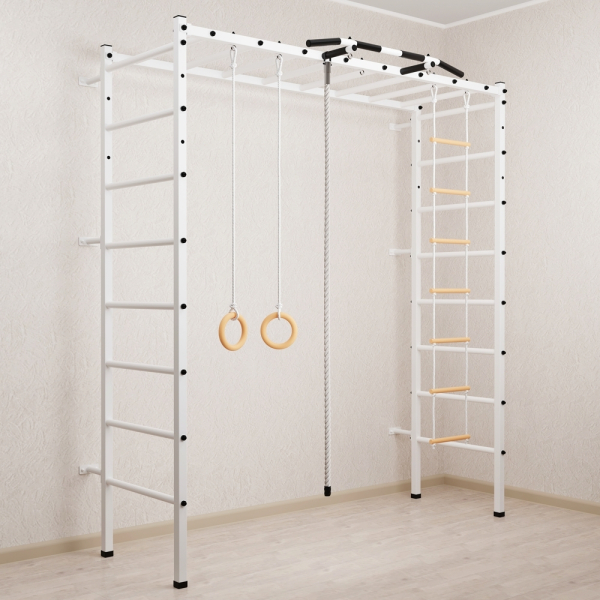 Спортивный комплекс Sv Sport П 401 (Турник/Канат/Кольца/Лестница)