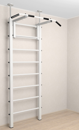 Шведская стенка Sv Sport враспор (Турник стандарт) (высота 275-295см) В701 