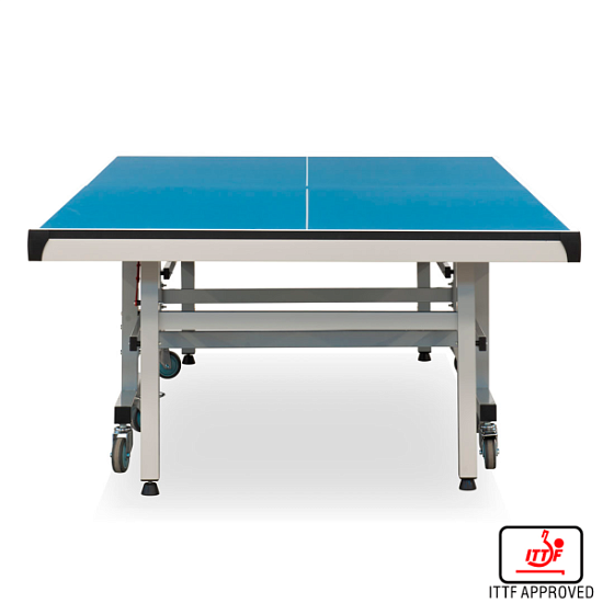 картинка Теннисный стол складной для помещений "K-2008 ITTF Indoor" (274 Х 152.5 Х 76 см ) с сеткой от магазина Лазалка