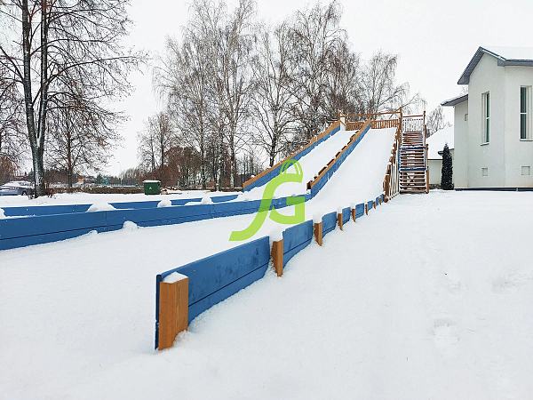 Зимняя горка IgraGrad Snow Fox, скат 18 м мод.2