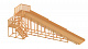 картинка Заливная деревянная горка «Снежинка-3» от магазина БэбиСпорт