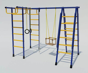 Детский спортивный комплекс для дачи "Лидер-Д1"