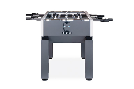 картинка Игровой стол - футбол "Nine Star Iron Men ITSF Grey" (144х75,5х90) от магазина Лазалка