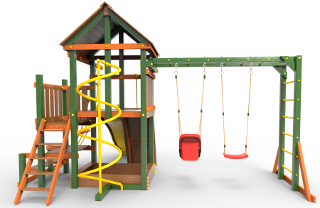 Детская площадка Пикник "Вега Д" Макси с рукоходом Вираж