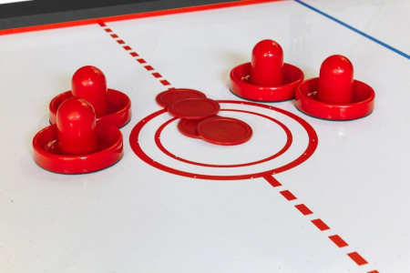 картинка Игровой стол - трансформер (бильярд, аэрохоккей, настольный теннис) "Twister" (черный) от магазина Лазалка