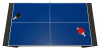 картинка Игровой стол - трансформер (бильярд, аэрохоккей, настольный теннис) "Twister" (черный) от магазина Лазалка