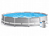 Каркасный бассейн Prism Frame 366х99см, фильтр-насос 2006 л/ч, лестница, 8592л, 41кг, Intex, 26716