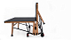 картинка Теннисный стол складной для помещений "RASSON PREMIUM T01 Indoor" (274 х 152,5 х 76 см, натуральный дуб) с сеткой от магазина Лазалка