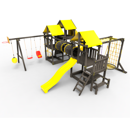 Детская площадка Пикник "Black" Стэйдж Бонд с трубой