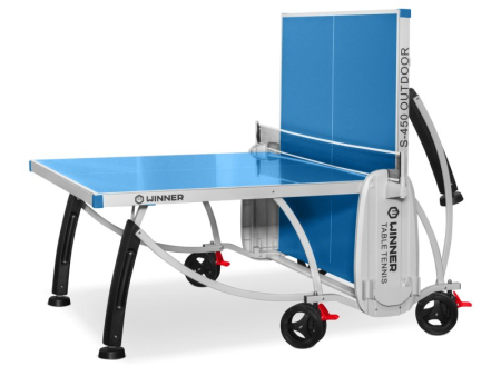 картинка Теннисный стол всепогодный "Winner S-450 Outdoor" (274 х 152,5 х 76 см) с сеткой от магазина Лазалка