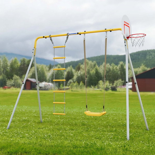 картинка Детский спортивный комплекс для дачи Romana Каркас для качелей-PRO (Комплект № 5.2) от магазина Лазалка