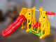 картинка Детский игровой комплекс "Заяц" горка + качели  Allegro Bambino (YX818) от магазина Лазалка