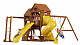 Детская игровая площадка "Панорама" с винтовой трубой, спуском и рукоходом
