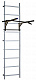 картинка Шведская стенка «Вертикаль 12 + ТБ» (пристеночная) от магазина БэбиСпорт