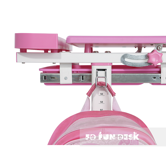 Растущая парта и стул FunDesk Cantare Pink (Розовый)