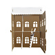 картинка Картонный домик-раскраска "Домик принцессы" от магазина БэбиСпорт