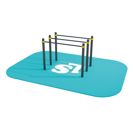 Спортивный комплекс брусья тройные ВоркАут ЛС12